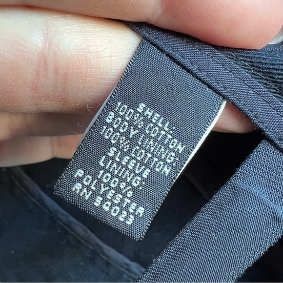 NWT Banana Republic Women’s Navy Blue Twill Canvas Blazer Jacket, Size 0 - Picture 8 of 13